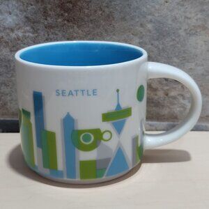Starbucks You Are Here Collection Seattle Coffee Mug 2018